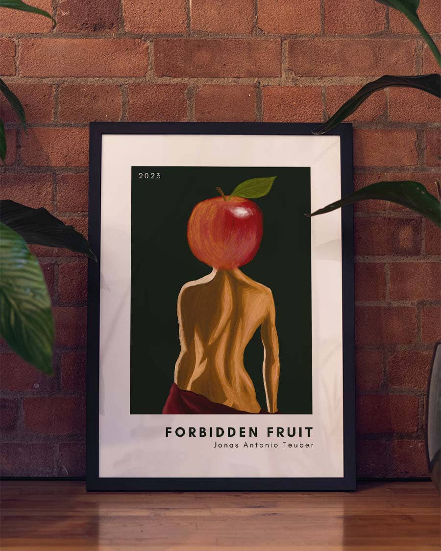 Forbidden Fruit | Modern Art Poster