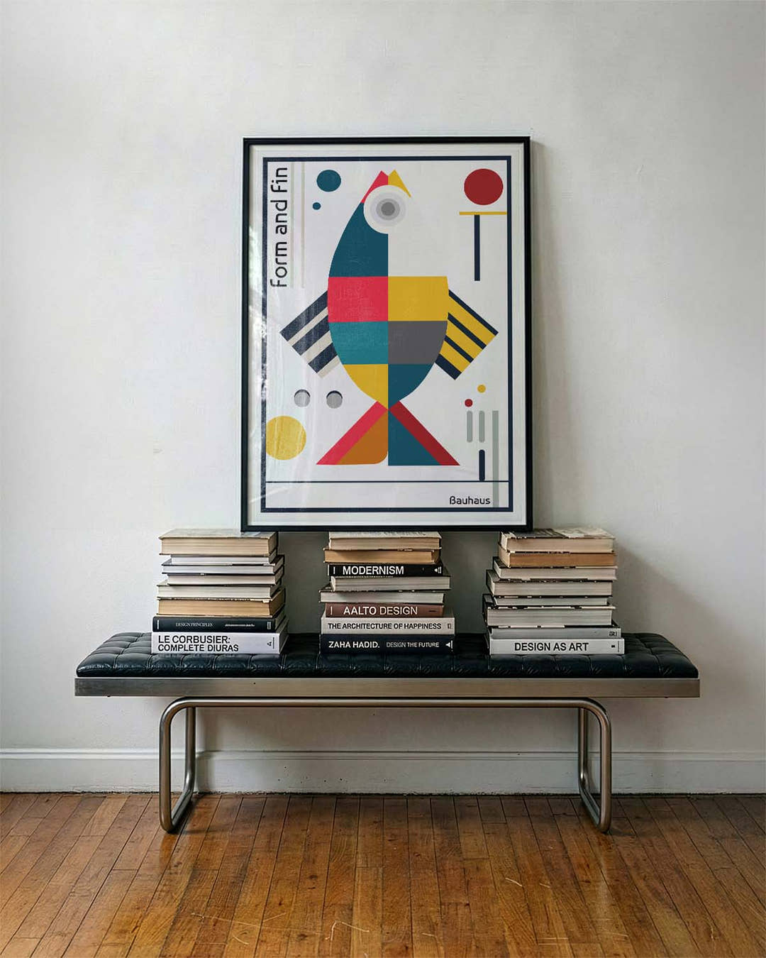 Form and Fin | Bauhaus Poster
