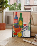 Fruity Dinner | Farbenfrohes Stillleben-Poster