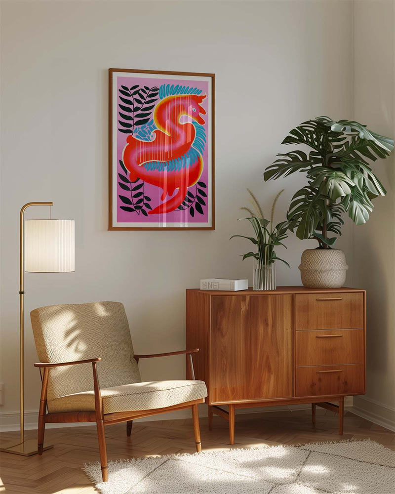 Funky Phoenix | Art Poster
