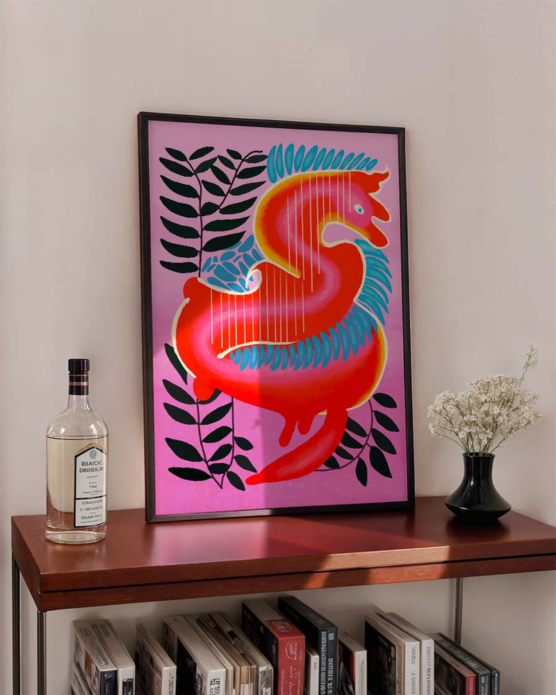 Funky Phoenix | Art Poster