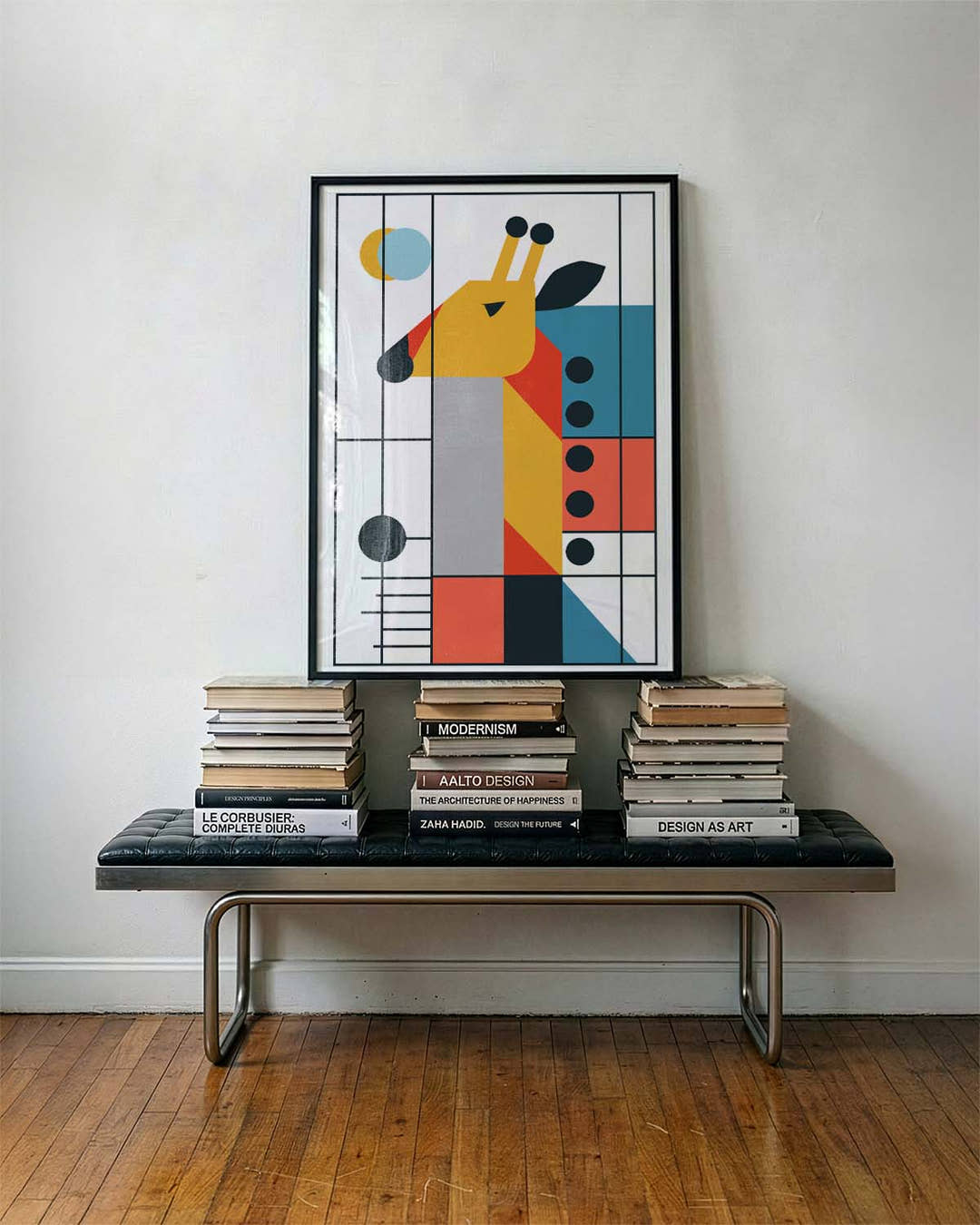 Giraffe | Bauhaus Poster