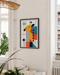 Giraffe | Bauhaus Poster