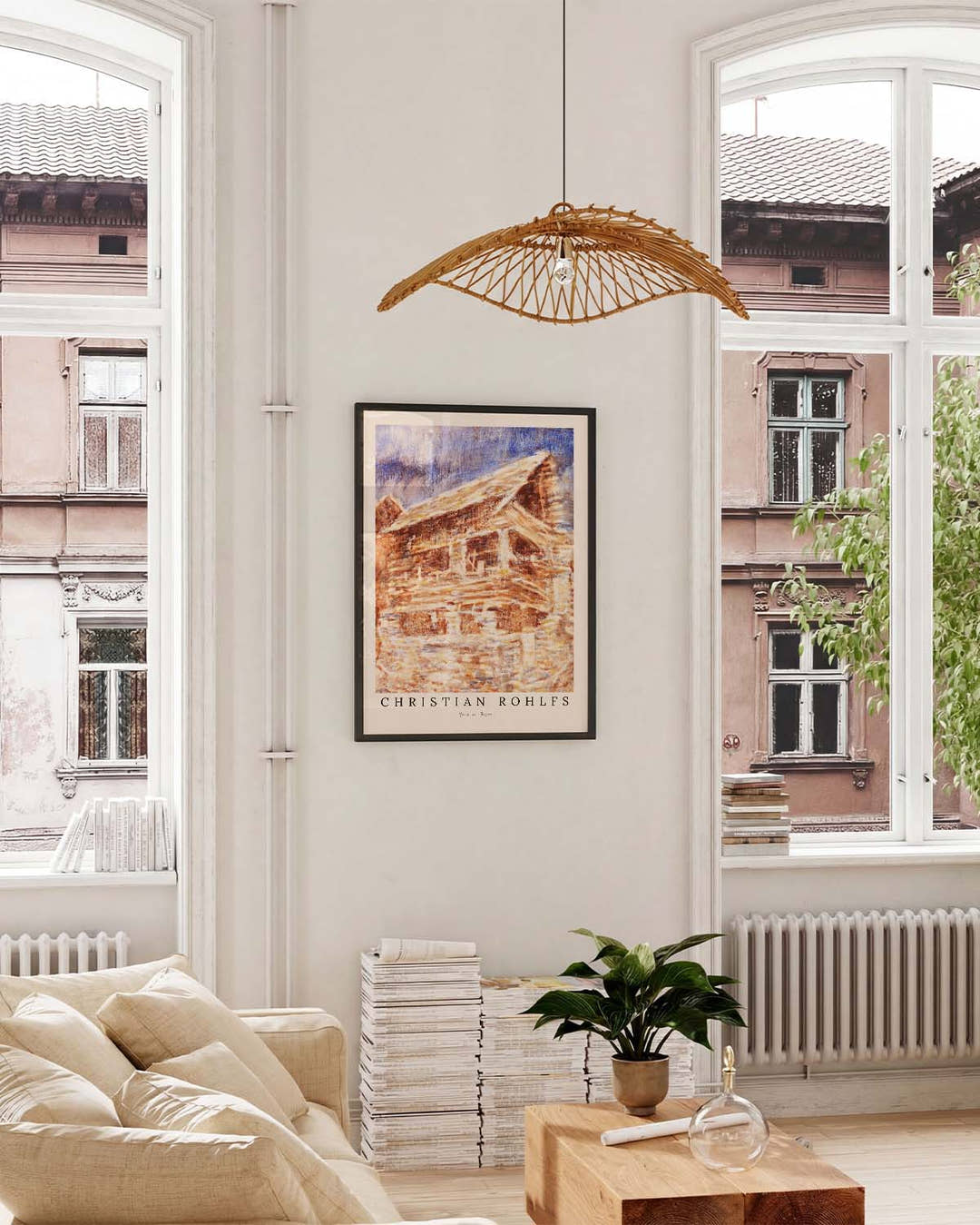 Haus in Bosco – Christian Rohlfs | Kunstposter