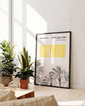 Hollywood | Modernes Retro-Poster