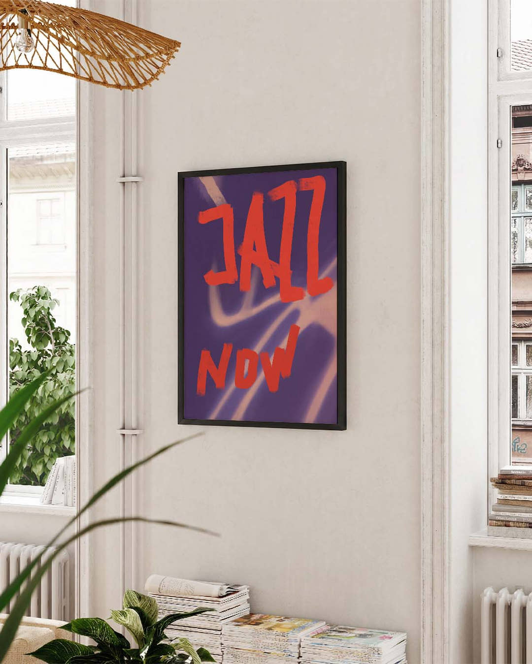 Jazz Now | Modernes Typografie-Poster