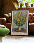 Jerusalem Artichoke Flowers – Claude Monet | Kunstposter