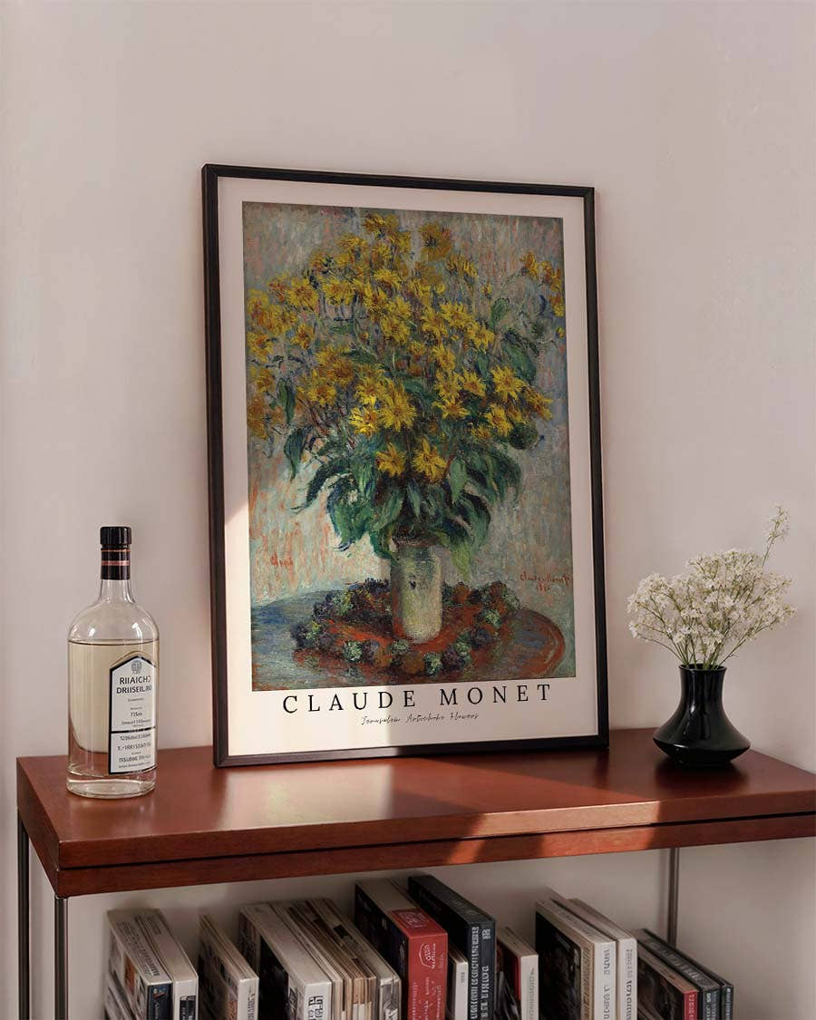 Jerusalem Artichoke Flowers – Claude Monet | Kunstposter