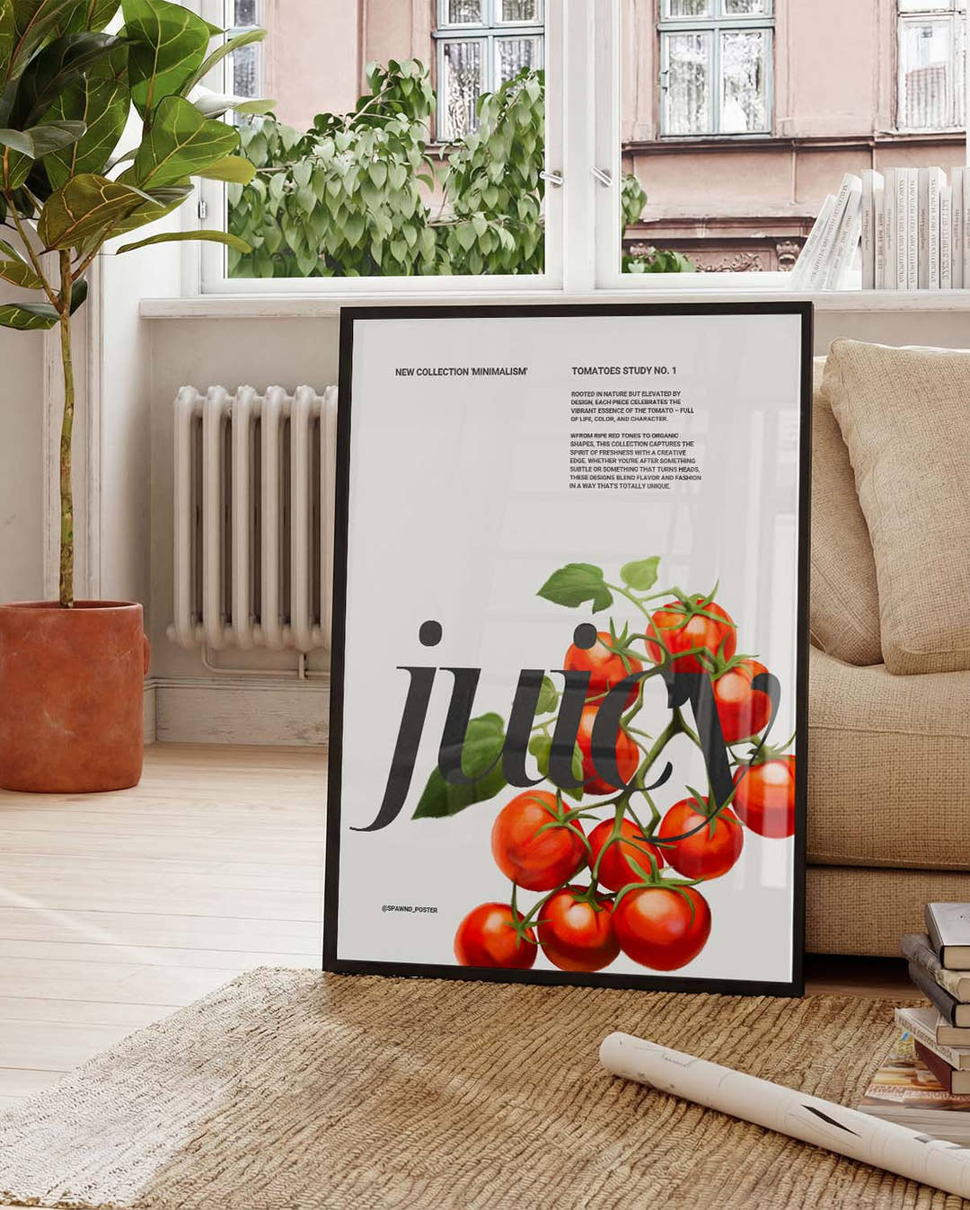 Juicy | Modernes Botanical-Poster