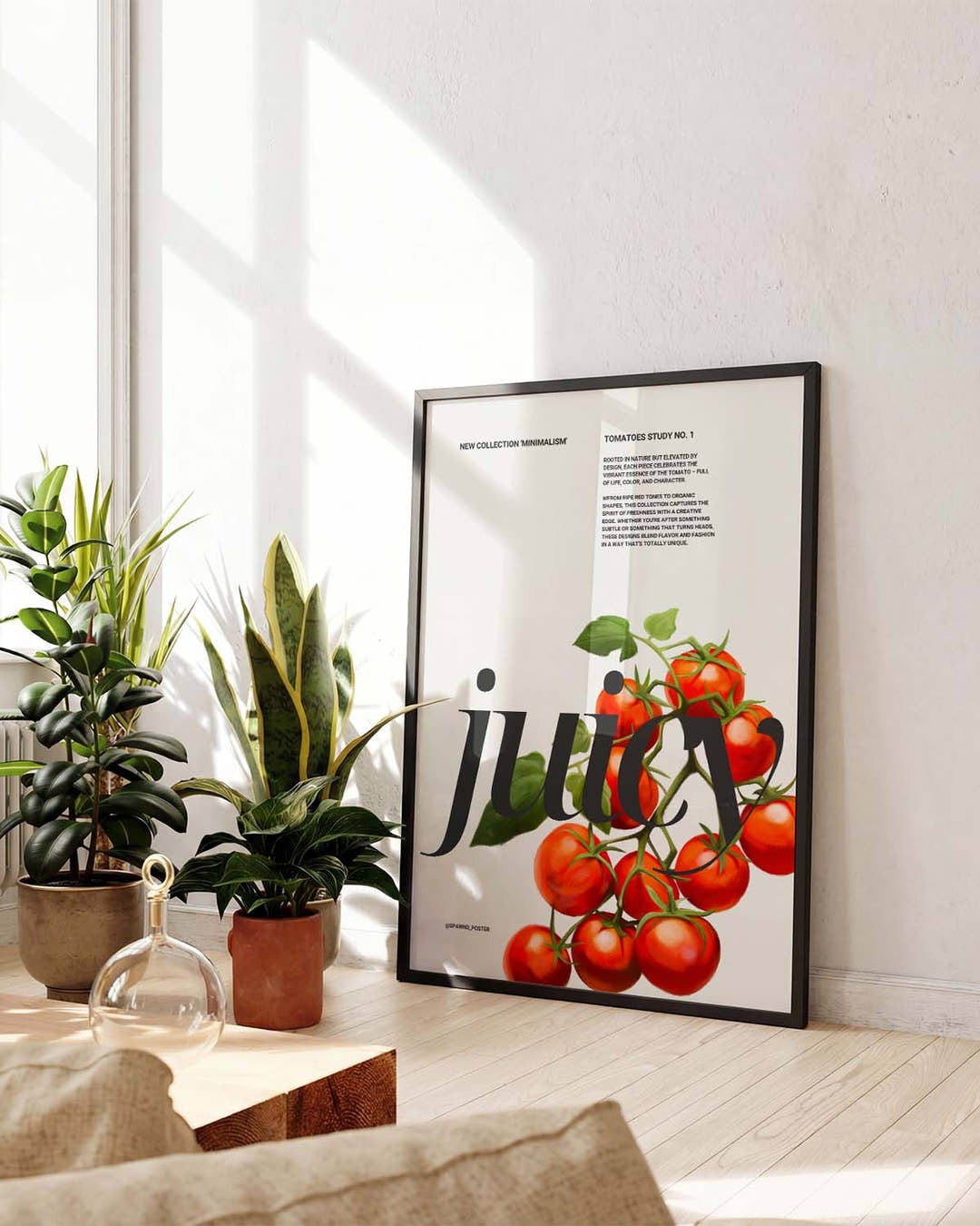 Juicy | Modernes Botanical-Poster