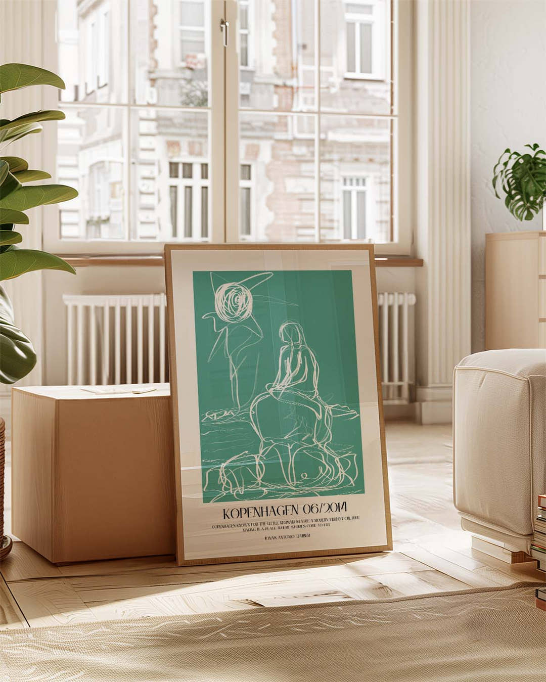 Kopenhagen | Line Art Poster