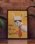 Lama | Illustration Poster