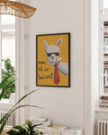 Lama | Illustration Poster