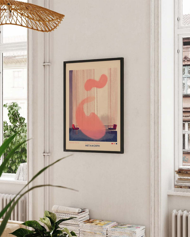 Metamorph | Modernes Abstrakt-Poster