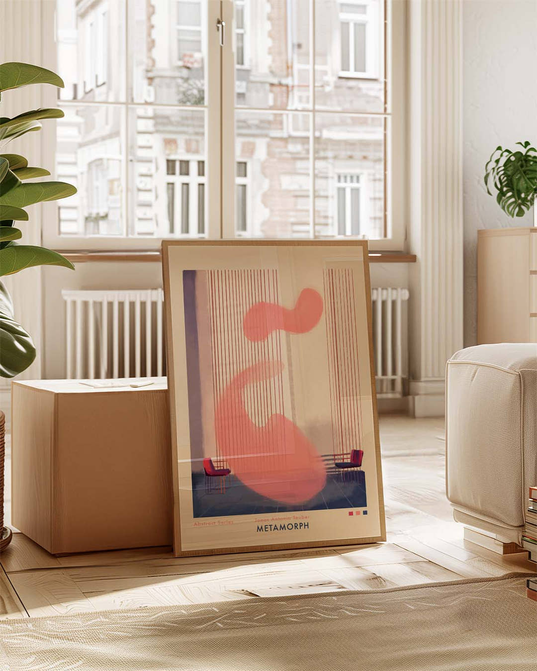 Metamorph | Modernes Abstrakt-Poster
