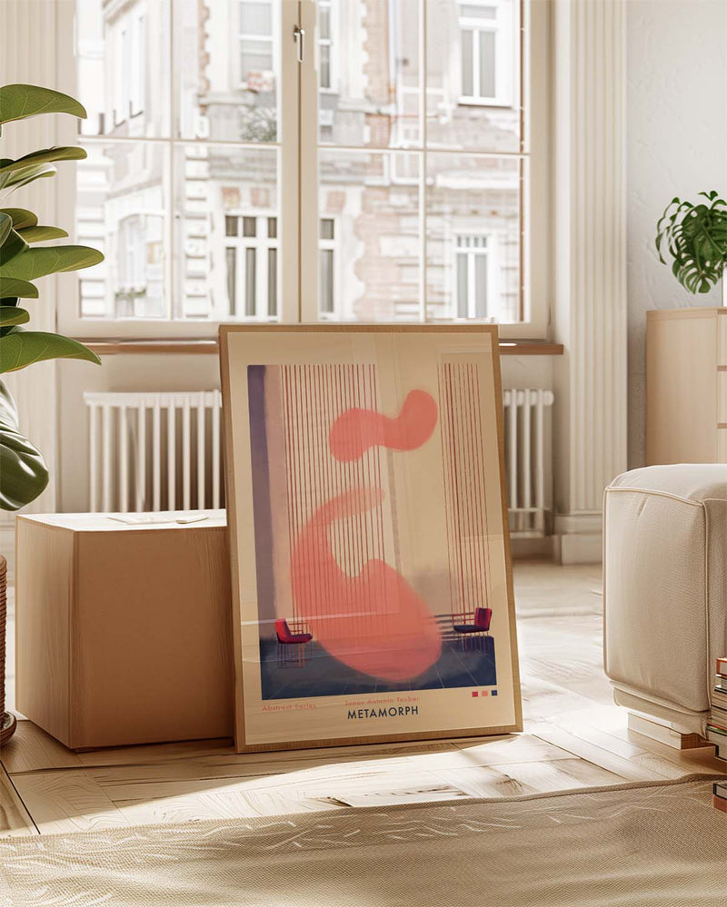 Metamorph | Modernes Abstrakt-Poster