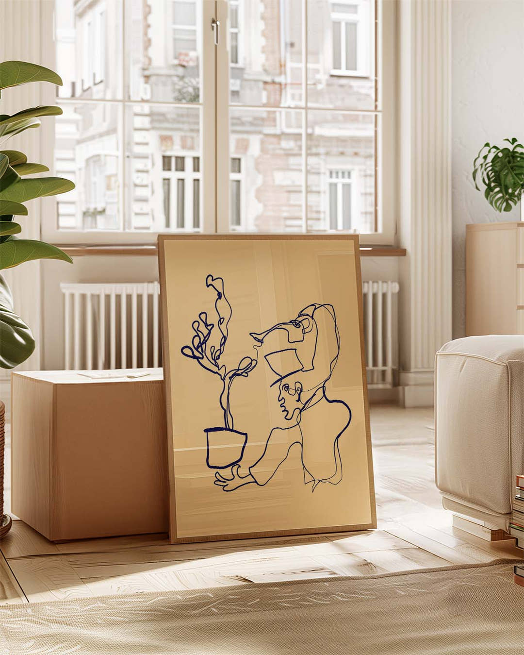 Magic Planto | Line Art Poster