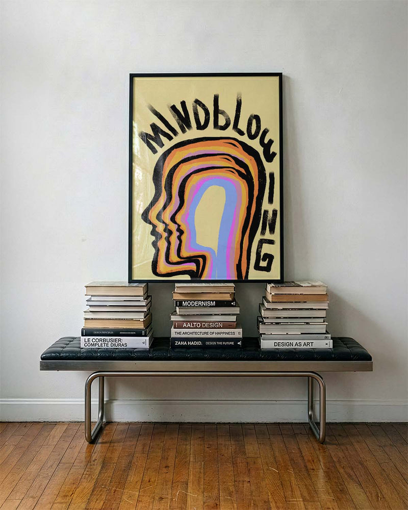 Mindblowing | Abstraktes Kunstposter
