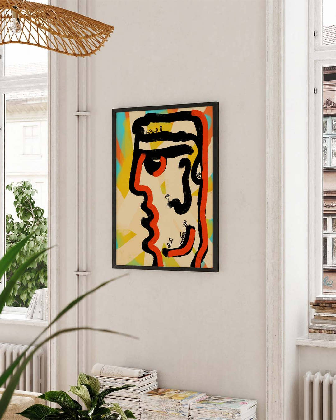 Mindspace | Abstraktes Kunstposter