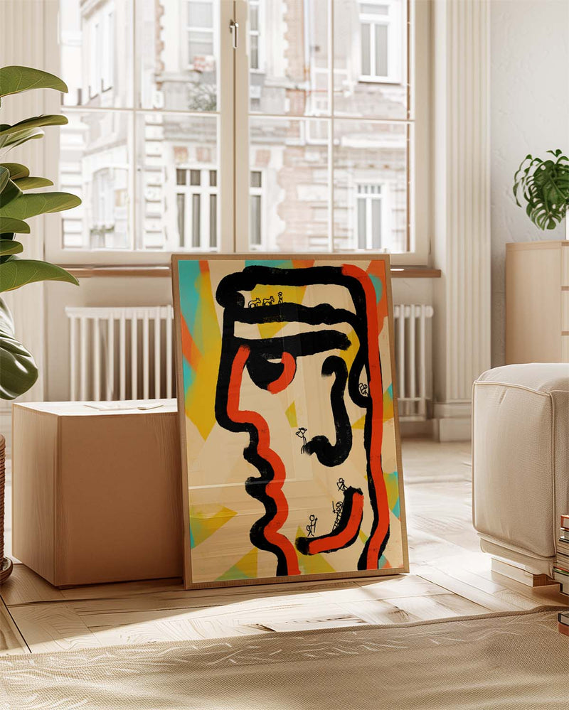Mindspace | Abstraktes Kunstposter