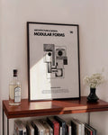 Architektur Formen Dekorationsposter – Modular Forms