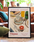 Morning Setting | Warmes Frühstücks-Poster