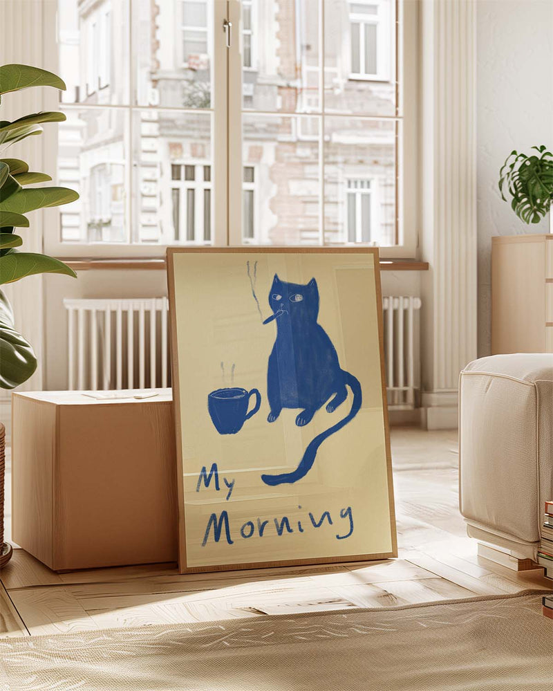 My Morning | Illustration Poster