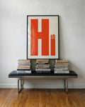 Oh, Hi | Typografie Poster