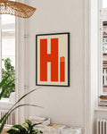 Oh, Hi | Typografie Poster