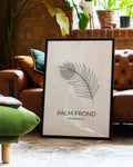 Palmblatt Dekorationsposter – Palm Frond
