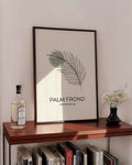 Palmblatt Dekorationsposter – Palm Frond