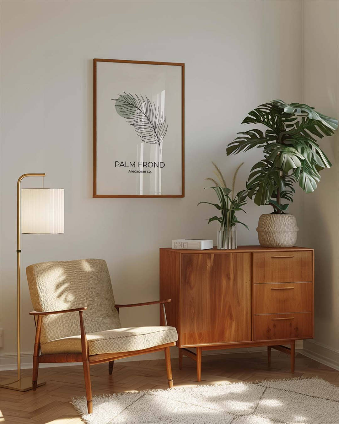 Palmblatt Dekorationsposter – Palm Frond