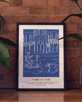 Paris | Line Art Poster