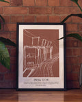 Prag | Line Art Poster