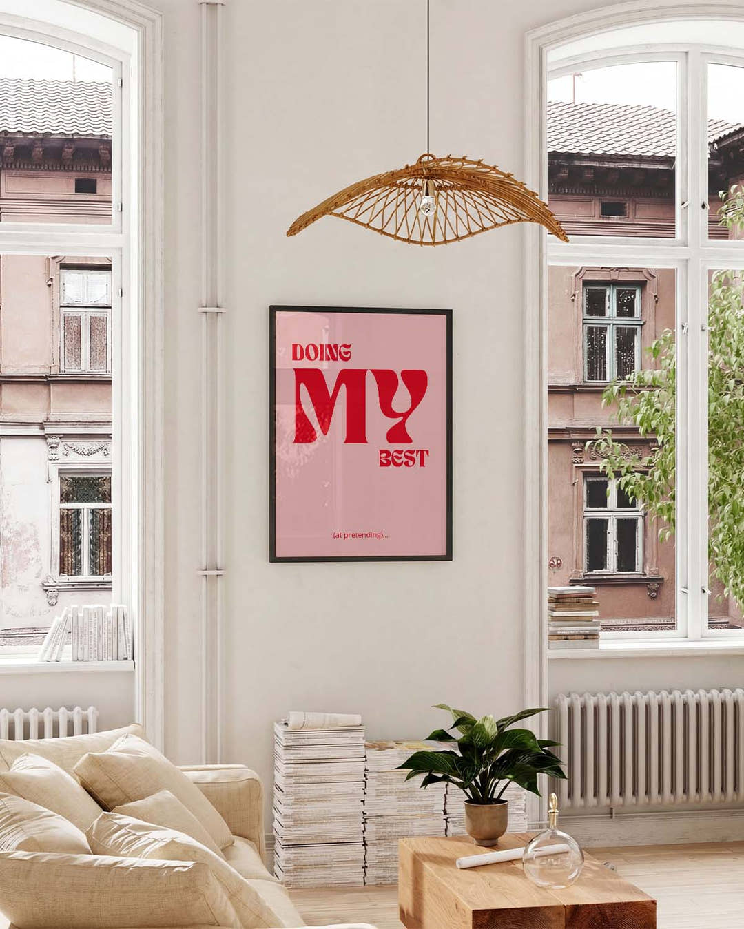 Pretending | Typografie Poster