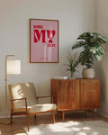 Pretending | Typografie Poster