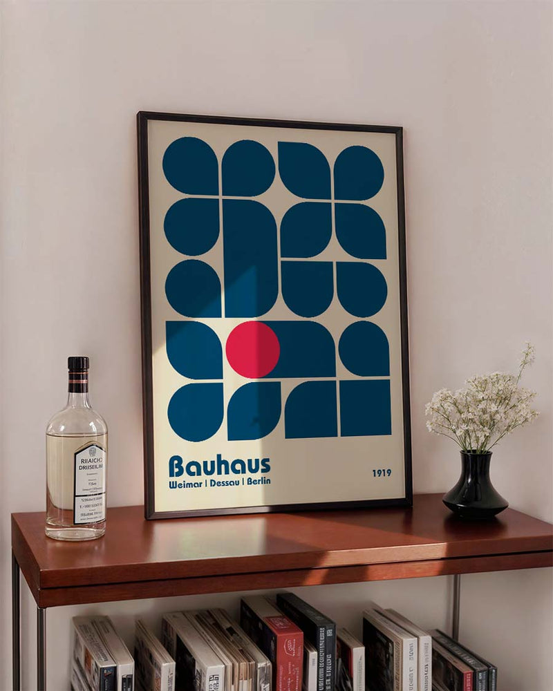 Red Exception | Bauhaus Poster