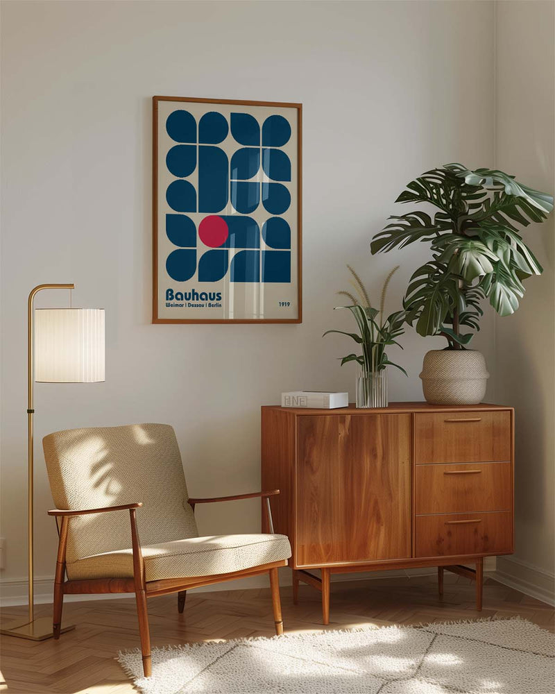 Red Exception | Bauhaus Poster