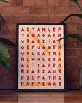 Puzzle | Typografie Poster