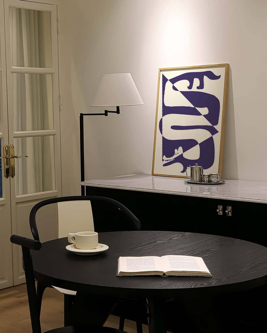 Snappy | Bauhaus Illustration Poster