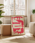 Snappy | Bauhaus Illustration Poster