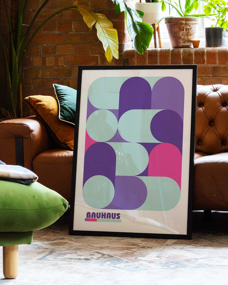 Soft Grid | Bauhaus Poster