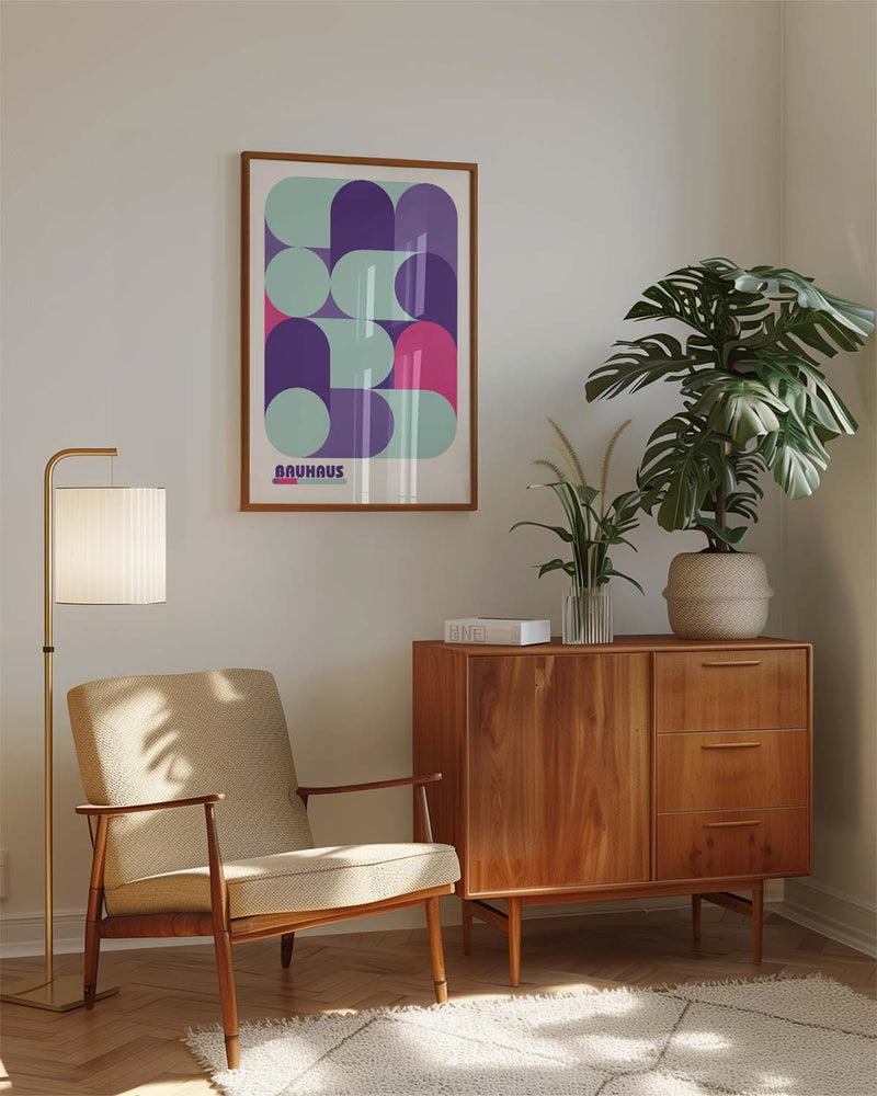Soft Grid | Bauhaus Poster