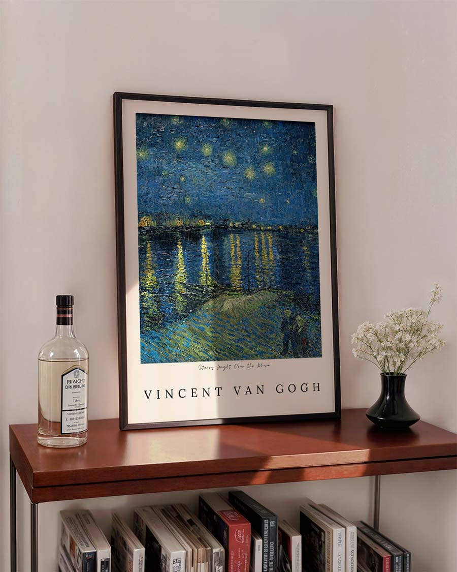 Starry Night over the Rhone – Vincent van Gogh | Kunstposter
