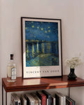 Starry Night over the Rhone – Vincent van Gogh | Kunstposter