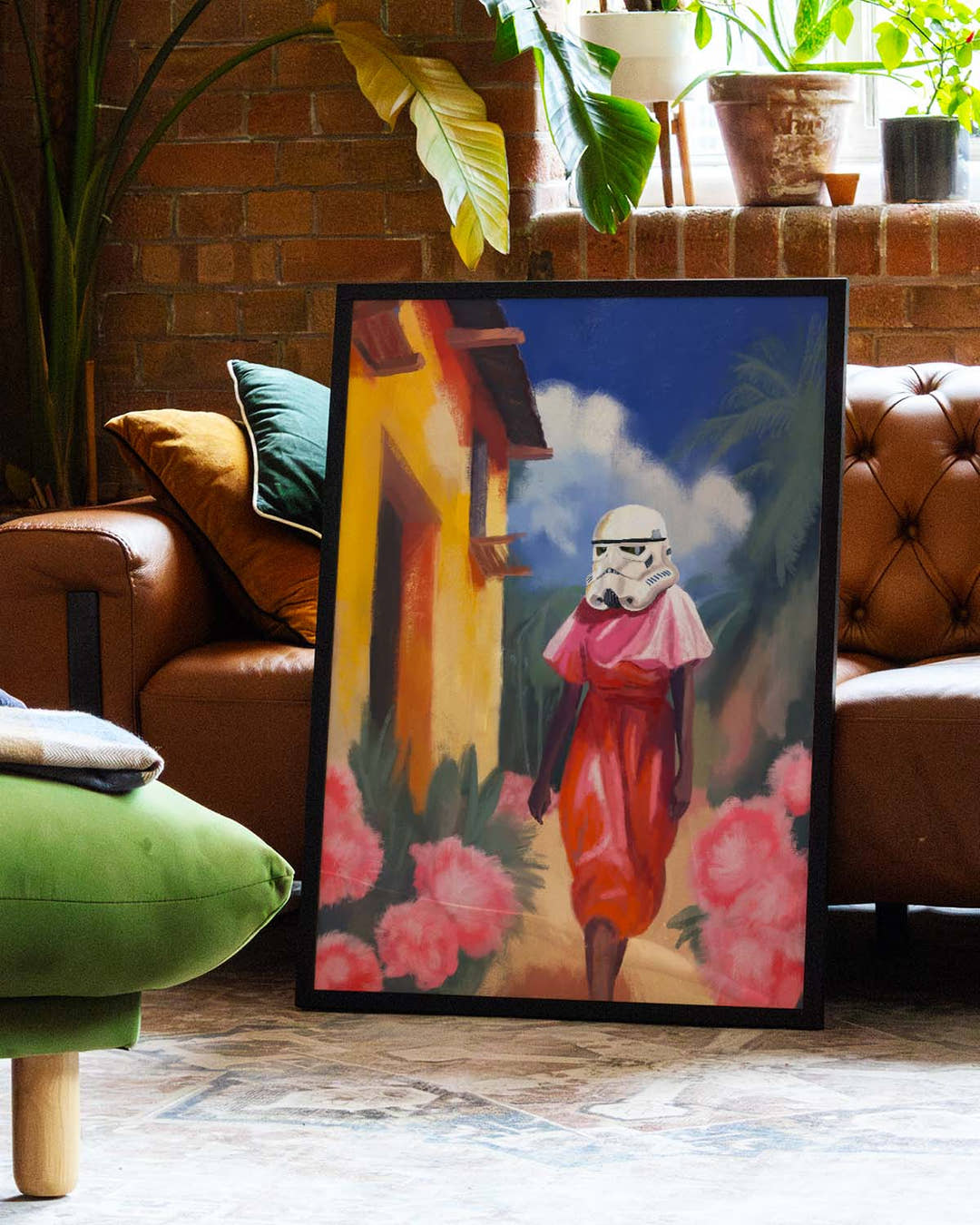 Stormtrooper’s Day Off | Surreales Kunstposter