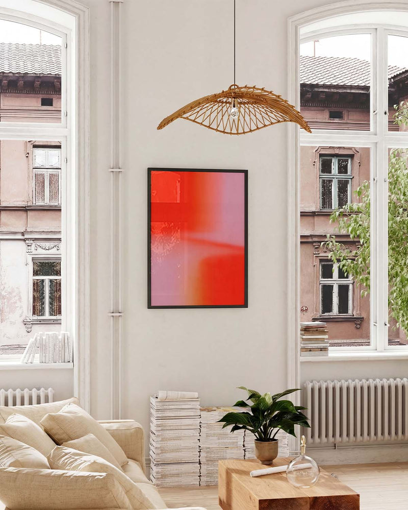 Strange | Abstraktes Farbspiel-Poster