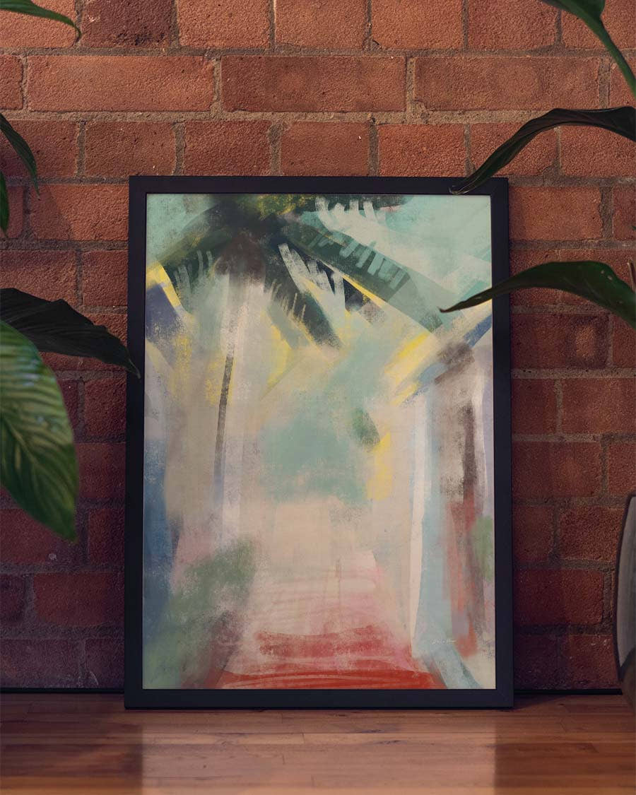 Summer Dreams | Abstraktes Sommer-Poster