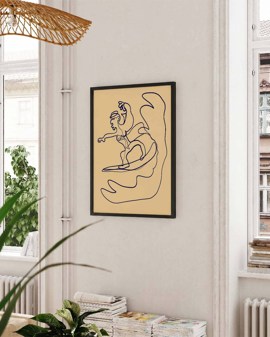 Surf | Line Art Poster