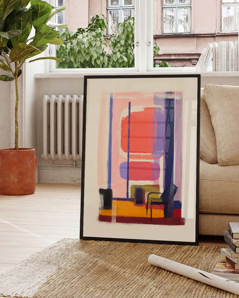Terminal | Modernes Architektur-Poster